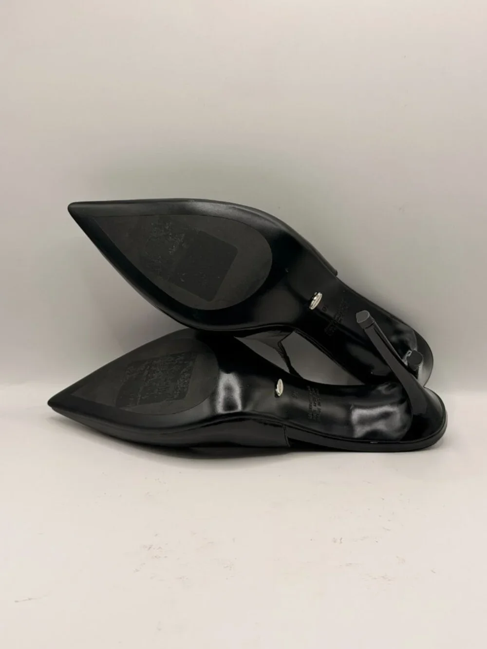 Tony Bianco Womens Asti Sling Back Sexy Black High Heel Slingback Sz 9.5
